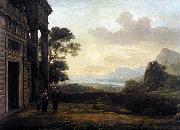 Claude Lorrain Landscape with Abraham Expelling Hagar (mk17) France oil painting artist